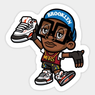 Its gotta be the shoes... Sticker